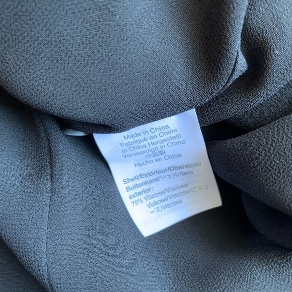 J Crew Black Velvet Tank Top Camisole Size 4P NEW - Picture 4 of 9